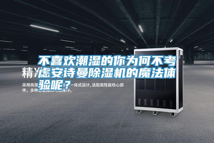 不喜歡潮濕的你為何不考慮安詩曼除濕機的魔法體驗呢？