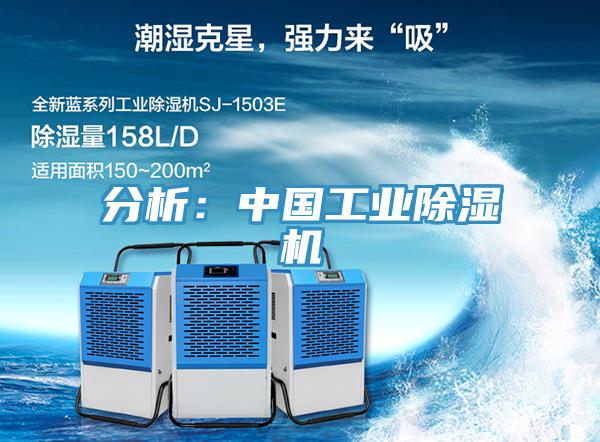 分析：中國工業除濕機