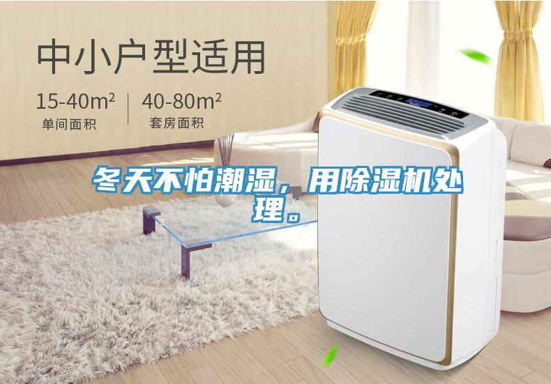 冬天不怕潮濕，用除濕機處理。