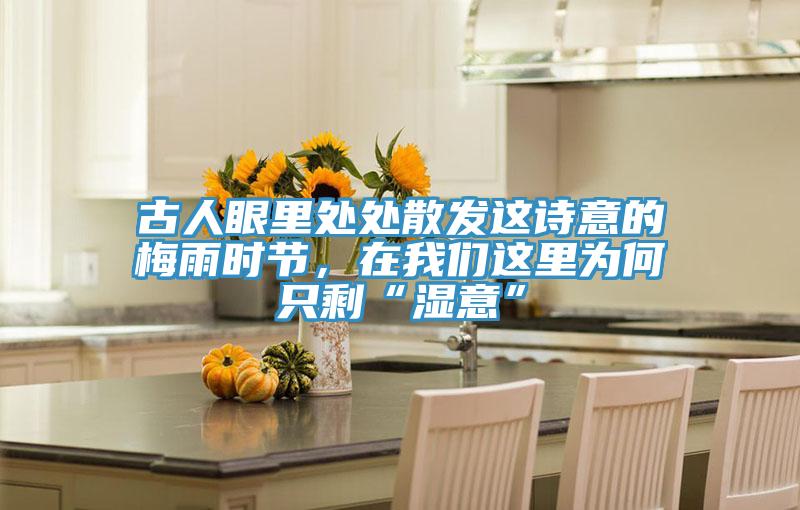 古人眼里處處散發這詩意的梅雨時節，在我們這里為何只?！皾褚狻?></div>
								<div   id=