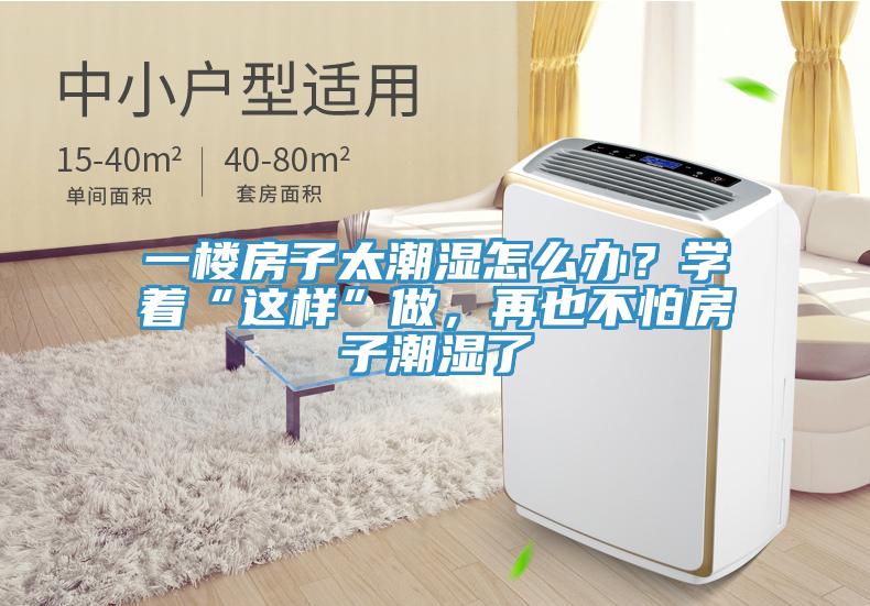 一樓房子太潮濕怎么辦？學著“這樣”做，再也不怕房子潮濕了