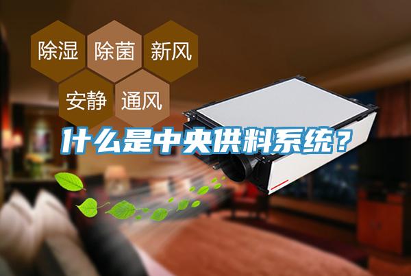 什么是中央供料系統？