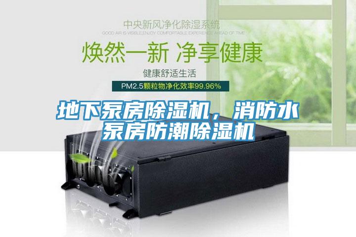 地下泵房除濕機，消防水泵房防潮除濕機