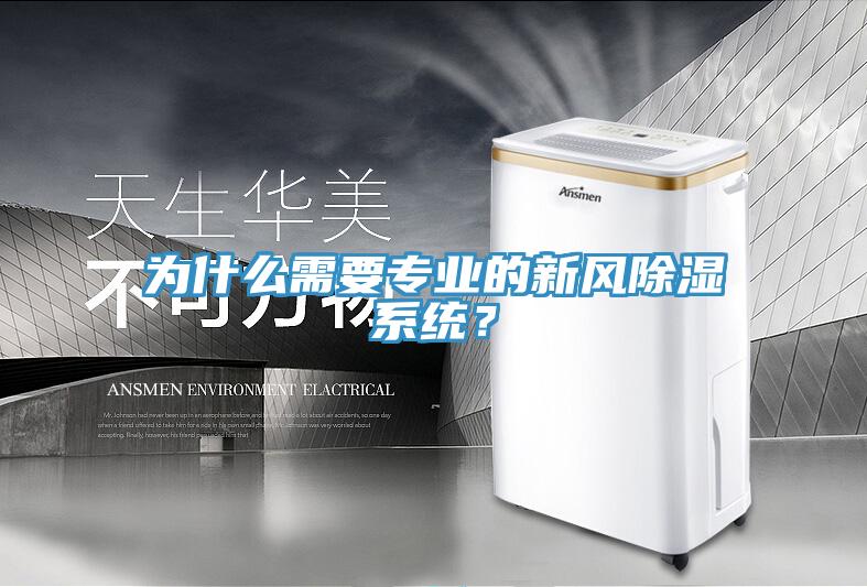 為什么需要專業的新風除濕系統？