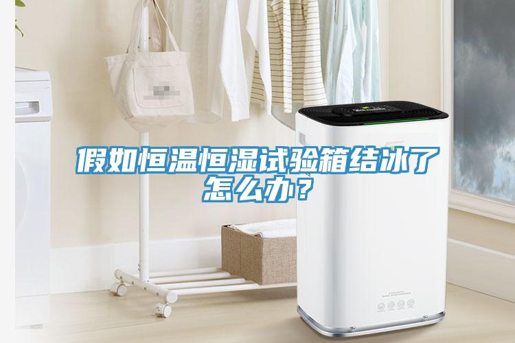 假如恒溫恒濕試驗箱結冰了怎么辦？