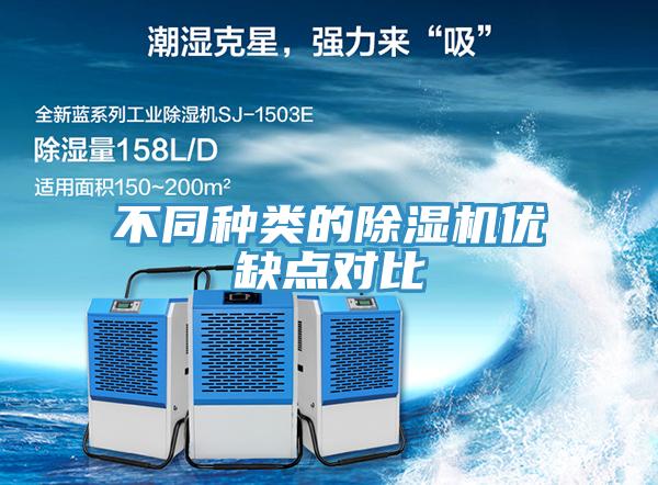 不同種類的除濕機優缺點對比