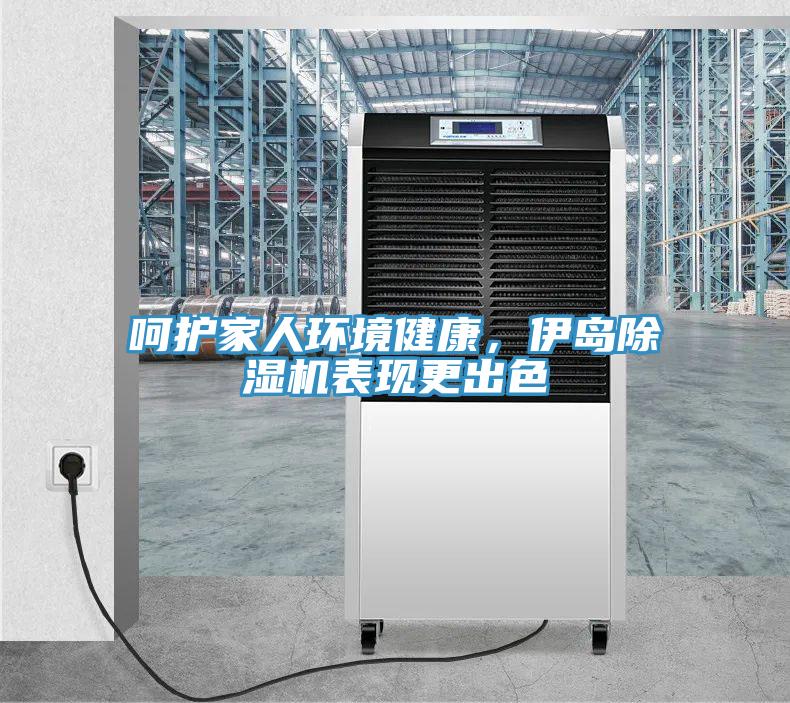 呵護家人環境健康，伊島除濕機表現更出色