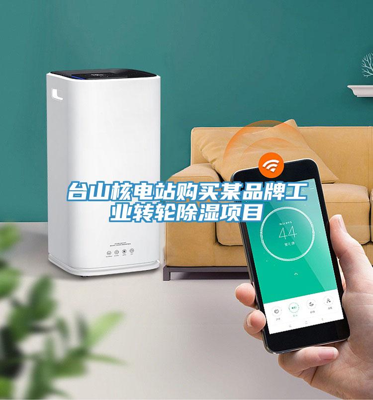 臺山核電站購買某品牌工業轉輪除濕項目
