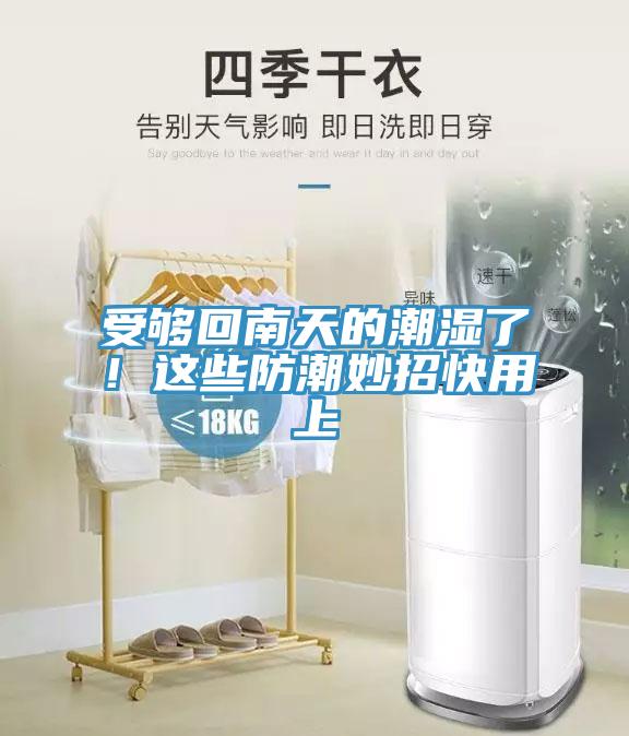 受夠回南天的潮濕了！這些防潮妙招快用上