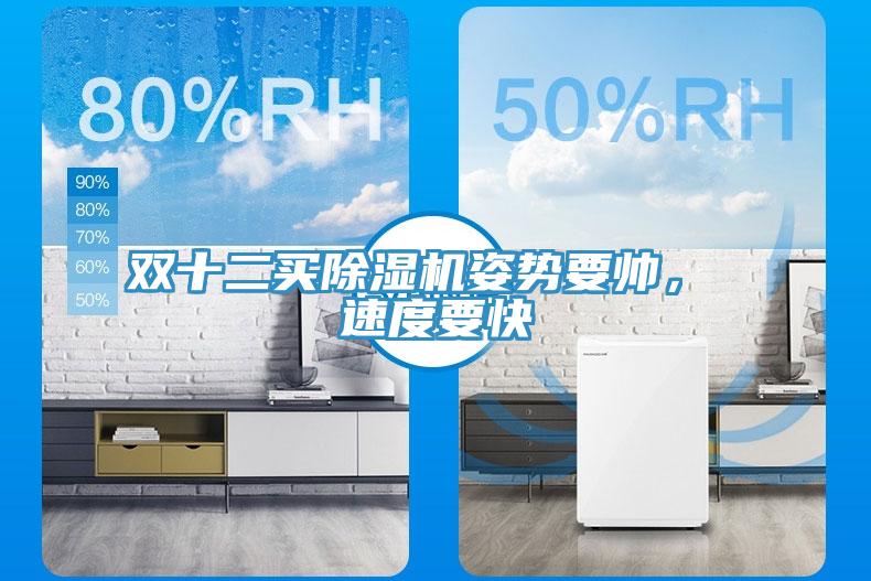 雙十二買除濕機姿勢要帥， 速度要快