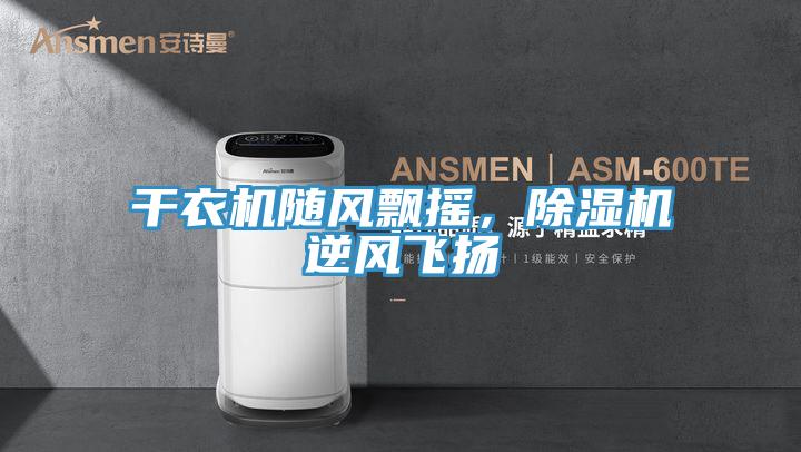 干衣機隨風飄搖，除濕機逆風飛揚