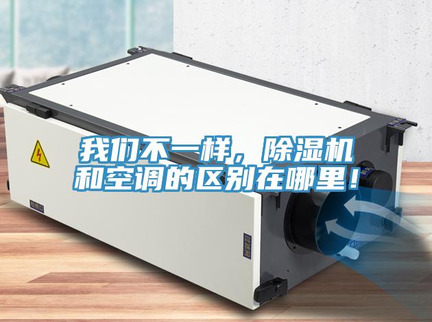 我們不一樣，除濕機和空調的區別在哪里！