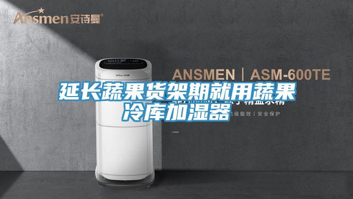 延長蔬果貨架期就用蔬果冷庫加濕器