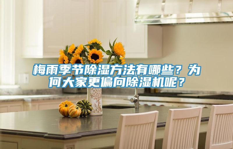 梅雨季節除濕方法有哪些？為何大家更偏向除濕機呢？
