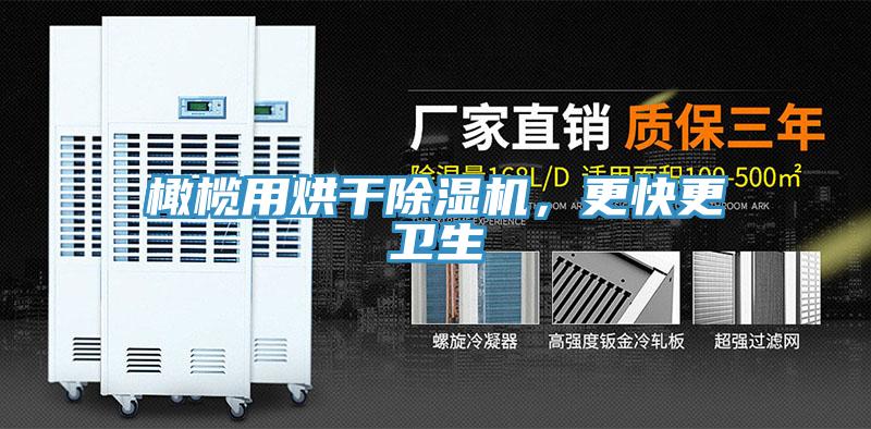 橄欖用烘干除濕機，更快更衛生