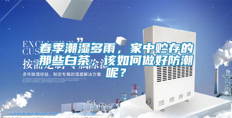 春季潮濕多雨，家中貯存的那些白茶，該如何做好防潮呢？