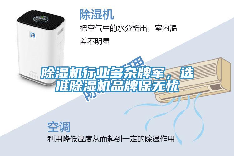 除濕機行業多雜牌軍，選準除濕機品牌保無憂