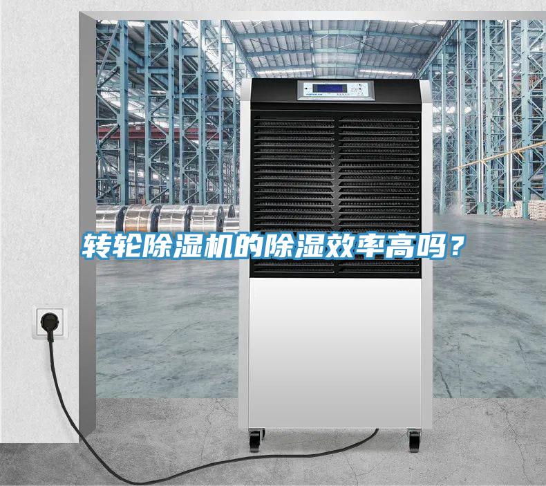 轉輪除濕機的除濕效率高嗎？