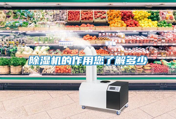 除濕機的作用您了解多少