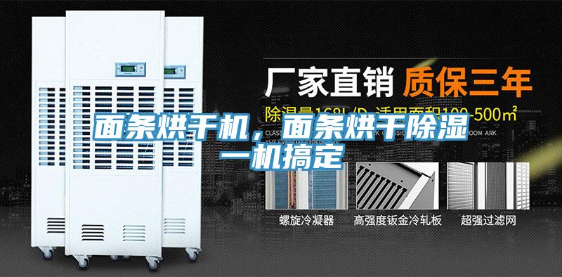 面條烘干機，面條烘干除濕一機搞定