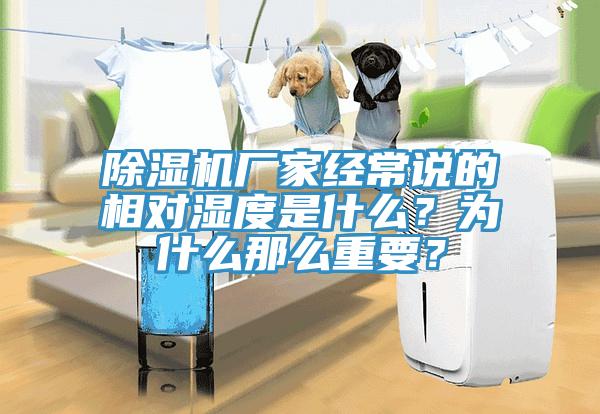 除濕機廠家經常說的相對濕度是什么？為什么那么重要？