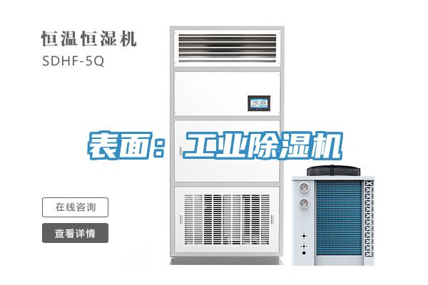 表面：工業除濕機