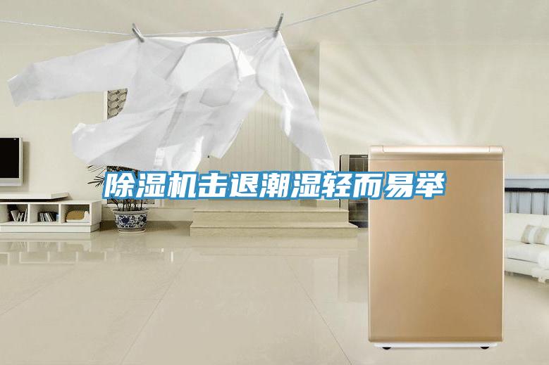 除濕機擊退潮濕輕而易舉