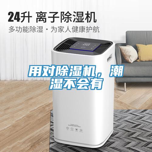 用對除濕機，潮濕不會有