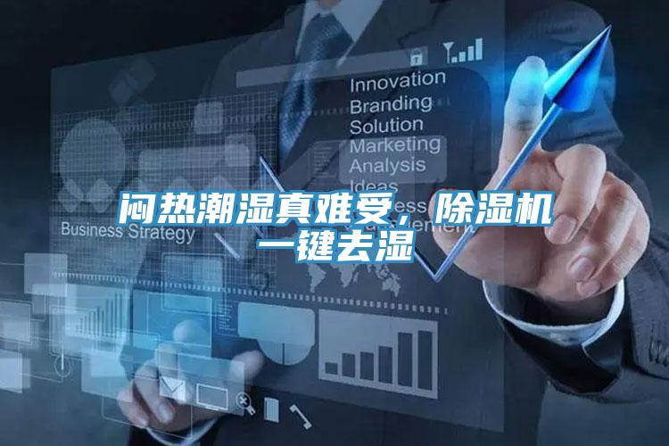 悶熱潮濕真難受，除濕機一鍵去濕