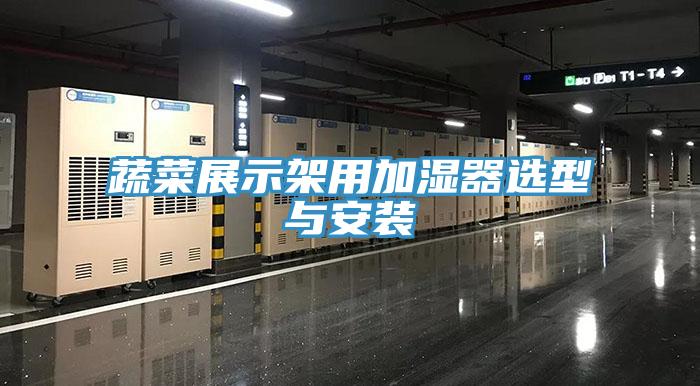 蔬菜展示架用加濕器選型與安裝
