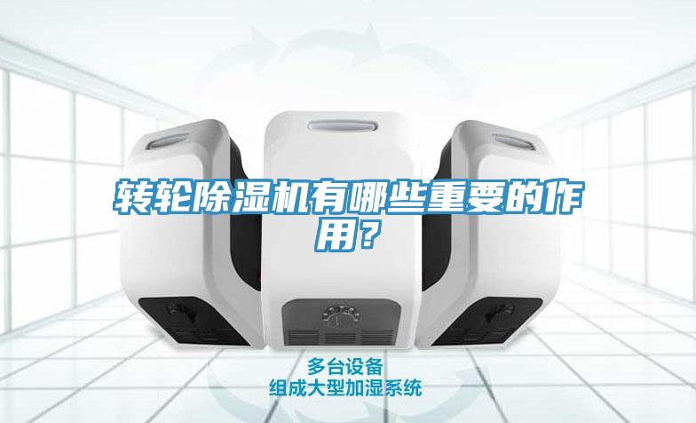 轉輪除濕機有哪些重要的作用？