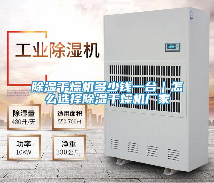 除濕干燥機多少錢一臺｜怎么選擇除濕干燥機廠家