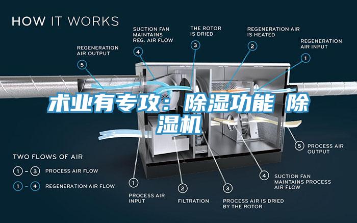 術業有專攻：除濕功能≠除濕機