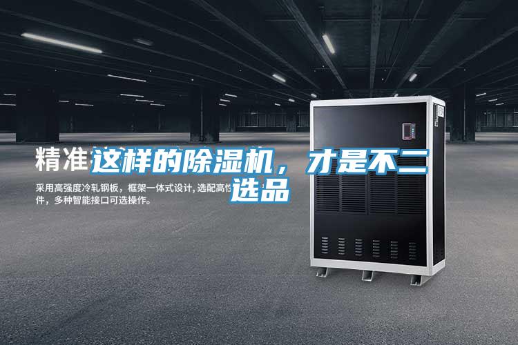 這樣的除濕機，才是不二選品