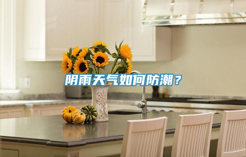 陰雨天氣如何防潮？