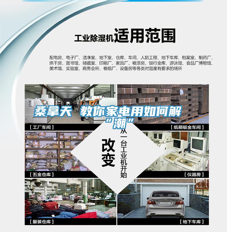 桑拿天 教你家電用如何解“潮”