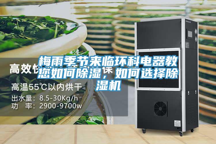 梅雨季節來臨環科電器教您如何除濕，如何選擇除濕機
