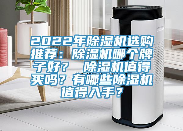 2022年除濕機選購推薦：除濕機哪個牌子好？ 除濕機值得買嗎？有哪些除濕機值得入手？