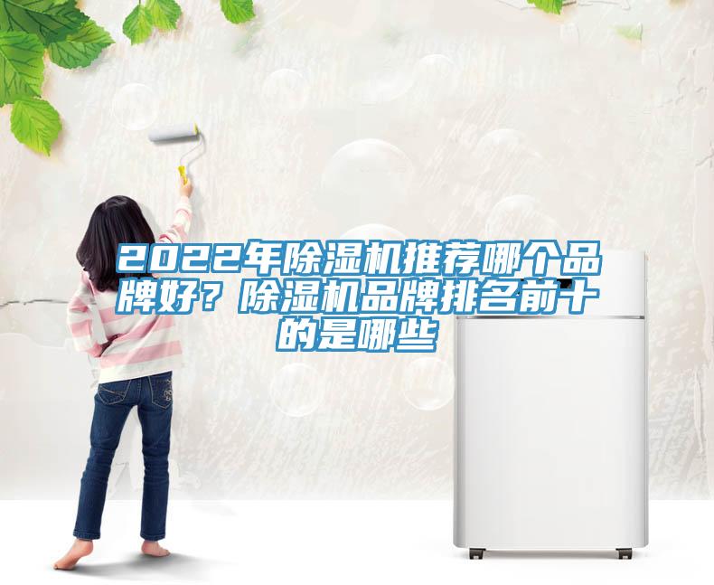 2022年除濕機推薦哪個品牌好？除濕機品牌排名前十的是哪些