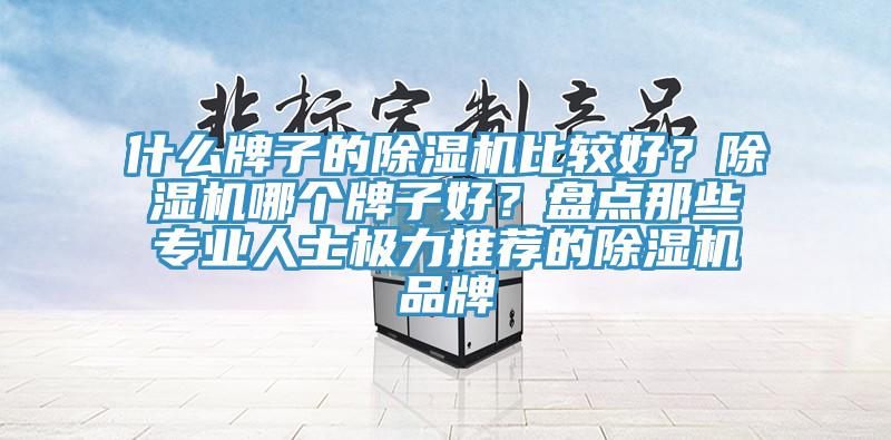 什么牌子的除濕機比較好？除濕機哪個牌子好？盤點那些專業人士極力推薦的除濕機品牌