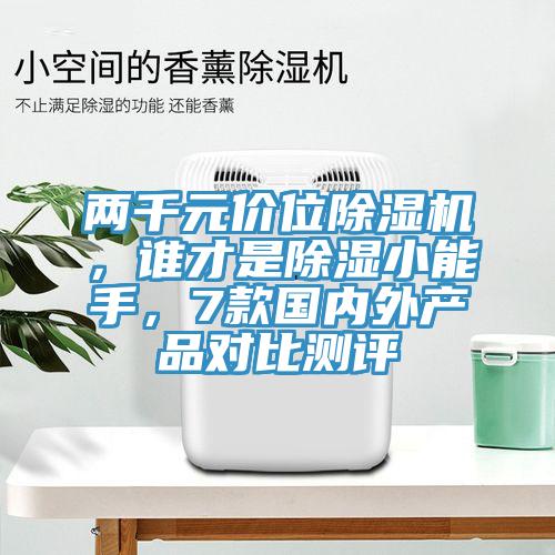 兩千元價位除濕機，誰才是除濕小能手，7款國內外產品對比測評