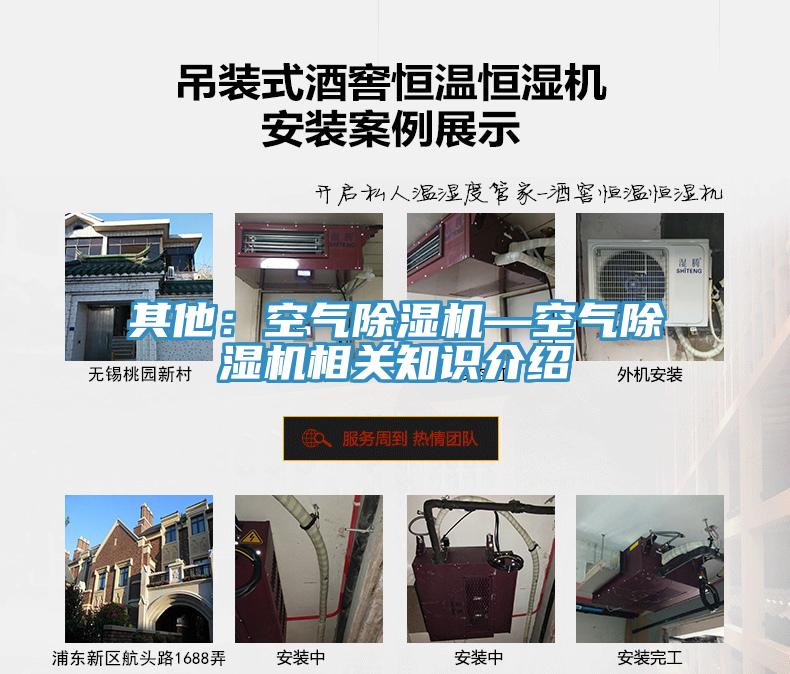 其他：空氣除濕機—空氣除濕機相關知識介紹