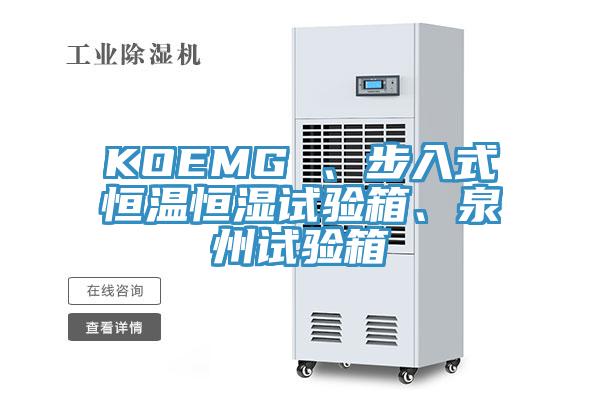 KOEMG 、步入式恒溫恒濕試驗箱、泉州試驗箱