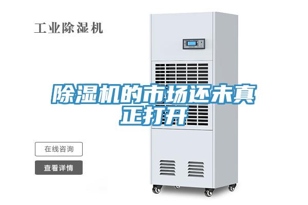 除濕機的市場還未真正打開