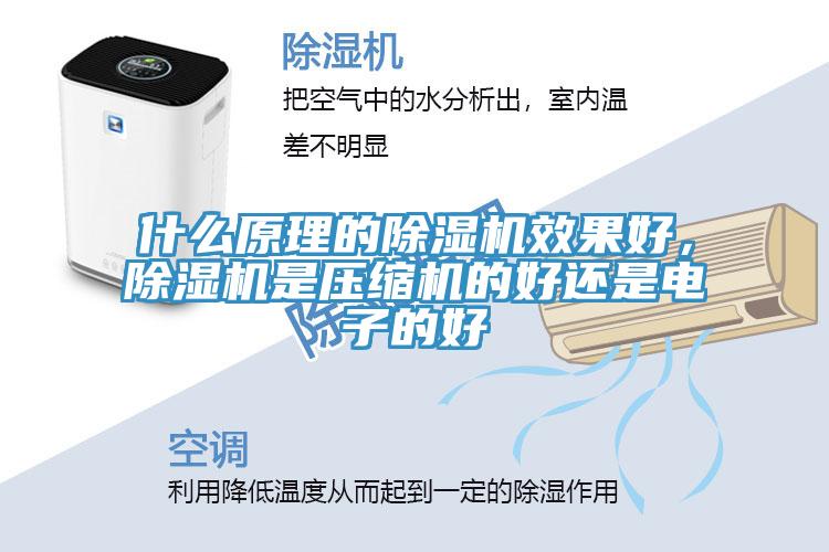 什么原理的除濕機效果好，除濕機是壓縮機的好還是電子的好