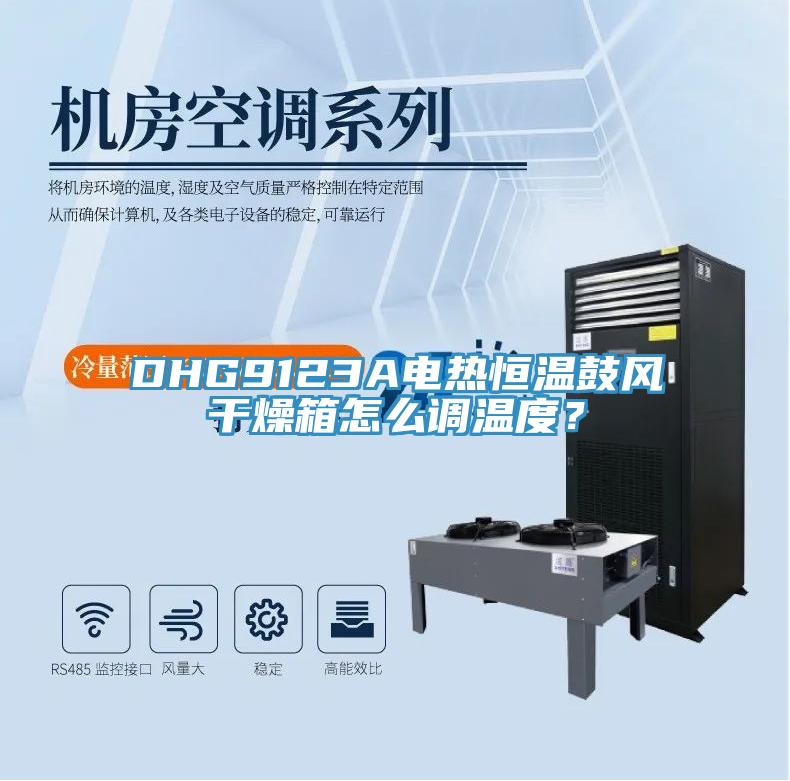 DHG9123A電熱恒溫鼓風干燥箱怎么調溫度？