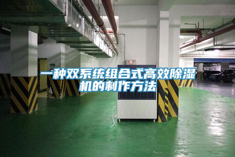 一種雙系統組合式高效除濕機的制作方法