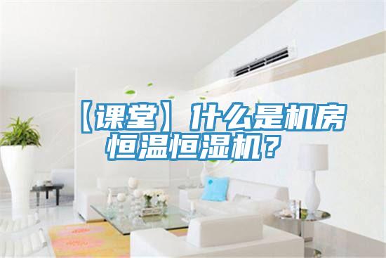 【課堂】什么是機房恒溫恒濕機？