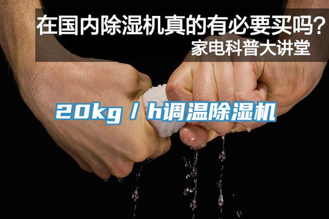 20kg／h調溫除濕機