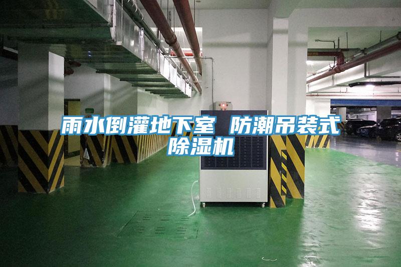 雨水倒灌地下室 防潮吊裝式除濕機